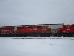 CP 3018 in the Snow
